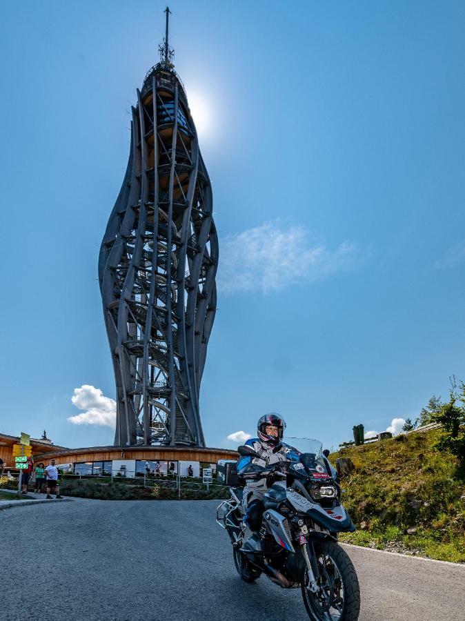 וילאך Ferienwohnungen Panorama Harrys Bike Tours מראה חיצוני תמונה